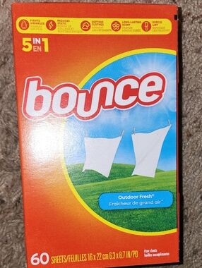 Outdoor Fresh Dryer Sheets - Orange Packaging, 60 Count